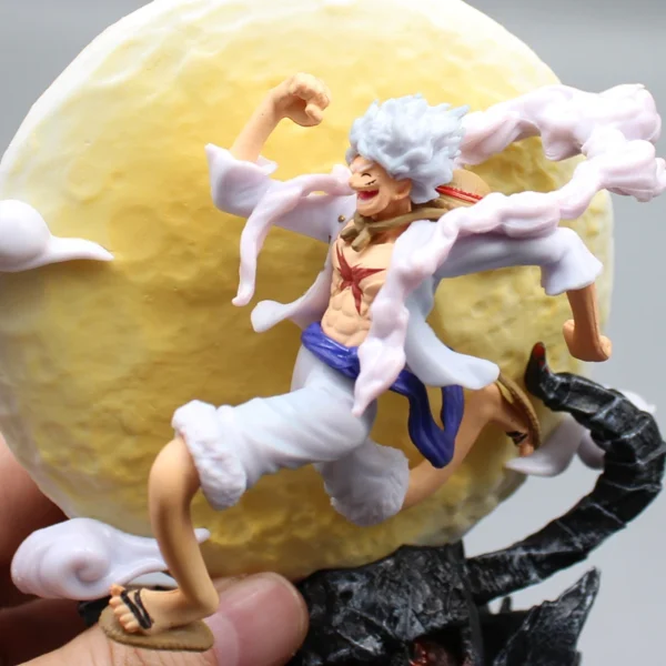 14cm ﻿Anime Luffy One Piece Figure Figurine Gear 5 Luffy Figure Statue Doll Ornament Collection PVC Model Toys Gift for Boys - Image 5