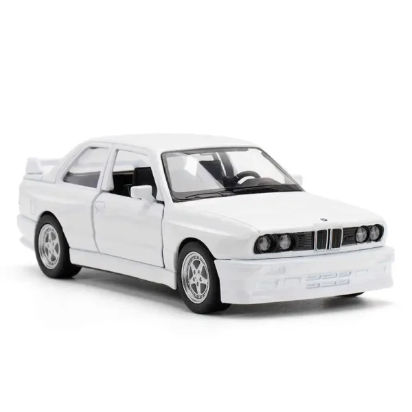 1/36 BMW M3 E30 1987 Classical Rally Toy Car Model For Children RMZ CiTY Diecast Metal Miniature Pull Back Collection Gift Kid - Image 6