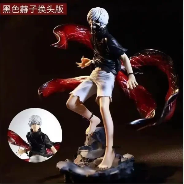 Anime figure Tokyo Ghou Mask centipede Reversible face Kaneki Ken anime model figure