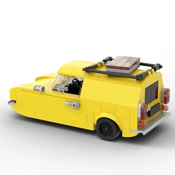 MOC Movie Only Fools and Horses Car Model Building Block Yellow Travel Vehicle DIY Bricks Toys Adult Kid Birthday Christmas Gift - Image 5