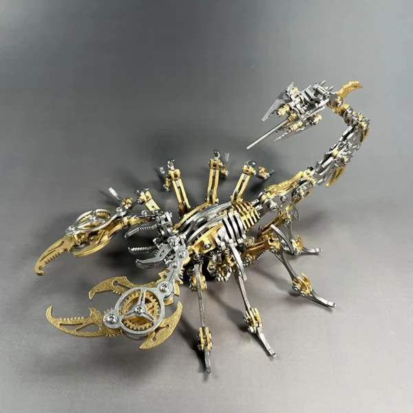 3D Scorpions Metal Puzzle Steampunk Mechanical Insect Model Kit Floatingcity Steel Warcraft Assemble Jhandmade Toy For Adults - Image 3