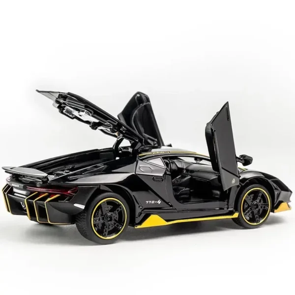 1:32 Lamborghinis LP770 LP750 Car Alloy Sports Car Model Diecast Sound Super Racing Lifting Tail Hot Car Wheel For Children Gift - Image 4