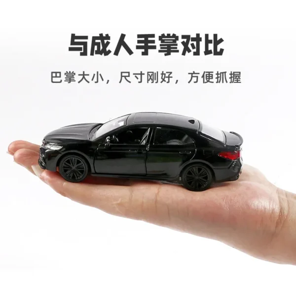 1:36 Toyota Camry XSE Toy Car Model For Children Diecast Vehicle Miniature Pull Back Collection Gift For Kid Boys ﻿D168 - Image 4