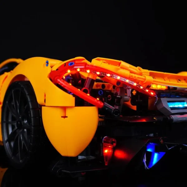 DIY LED Light Kit For LEGO 42172 Technical Sports Car Building Blocks (Only LED Light,Without Blocks Model) - Image 3