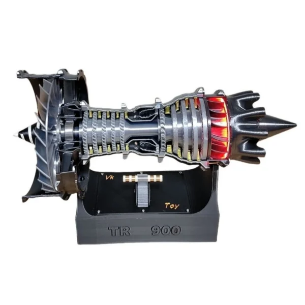 27CM TR900 Turbofan Engine Model DIY Assembly Kit High-speed Aircraft Jet Engine 3D Printing Experimental Toy - Image 2