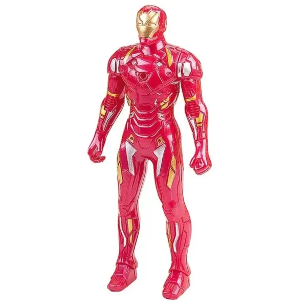 2024 Marvel Spiderman Hulk Ironman Anime Action Figure Toy Christmas Gift Pvc Movable Joints Luminous Doll Collection Model Toy - Image 5