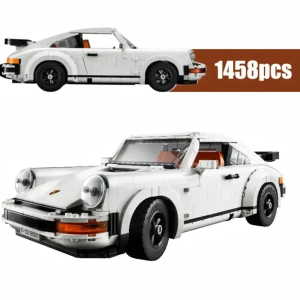 Icons Technical 911 Retro Car Model Building Blocks Set 2in1 Race Model Kit for Adults and Teens Toys Christmas Gifts Idea Diy - Image 3