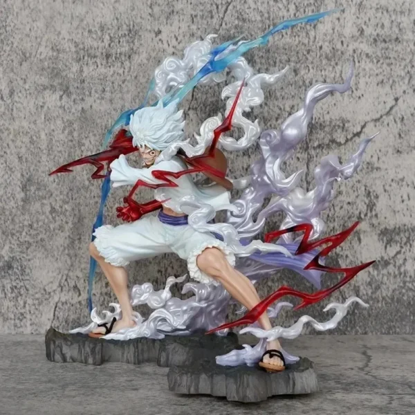 One Piece Nica Luffy Figure Tightly Grasps The Lightning Fifth Gear Action Figurine Model Doll Model Anime Pvc Statue Toys Gift - Image 6