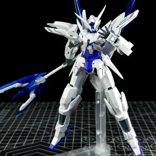 HG Gundam 1/144 Gn-10000 Transient Glacier Figure Assembly Model Toy Action Figurine Desktop Ornament Collection Kids Toy Gifts - Image 5