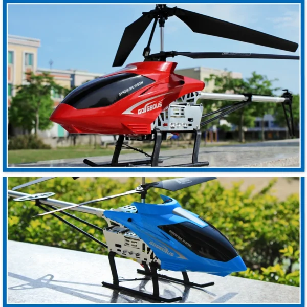 Rc Helicopter With Remote Control Extra Durable Big Plane Toy For Kids Drone Model Outdoor 3.5CH 80cm Aircraft Large Helicoptero - Image 5