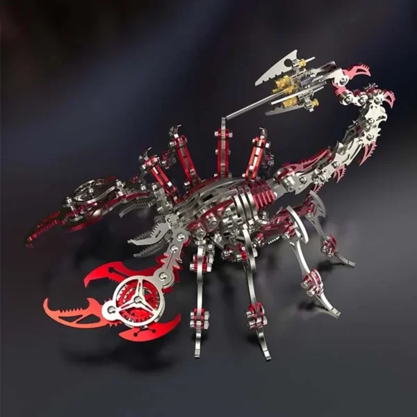 Colorful 3D Metal Scorpion King Mechanical Toy Decoration Assembly Decoration Mechanical Puzzle Diy Adult Children Birthday Gift - Image 6