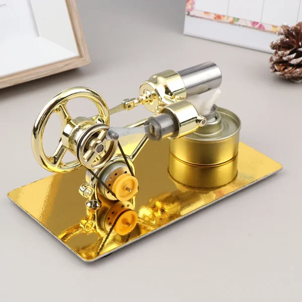 Hot Air Stirling Engine Motor Model Fluid Dynamic Physics Experimental Model Educational Science Toys - Image 5