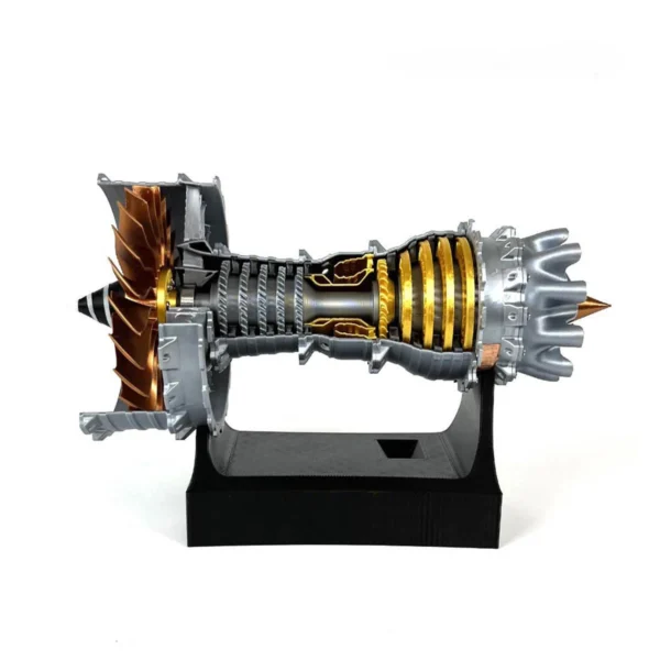 TR900 Turbofan Engine Model Aircraft Engine Kit Turbojet Engine Model Adult Gift Mechanical Science Education Toy - Image 2