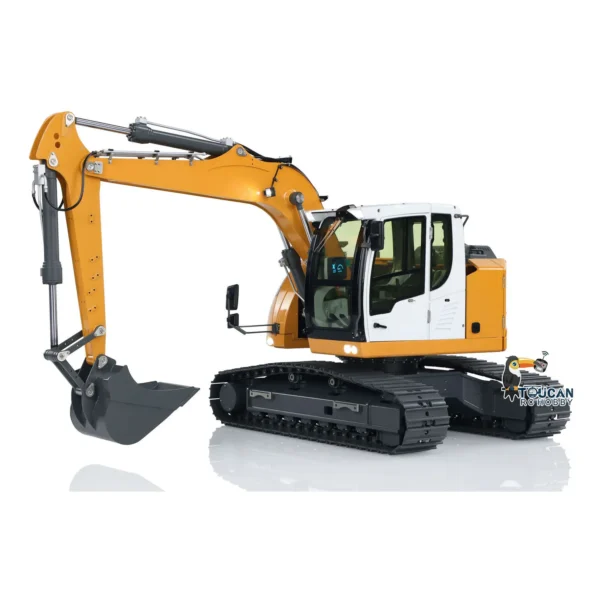 1/14 Sacle R920 RC Hydraulic Excavator JDM-208 RTR Metal Remote Control Digger Construction Truck Car Toys Light System Model - Image 2