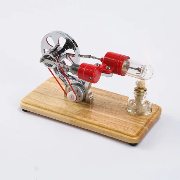 Four-color Stirling Generator Engine Model Scientific Physics Experiment Research Science and Education Small Metal Toys - Image 6