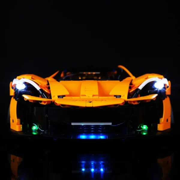 DIY LED Light Kit For LEGO 42172 Technical Sports Car Building Blocks (Only LED Light,Without Blocks Model) - Image 2