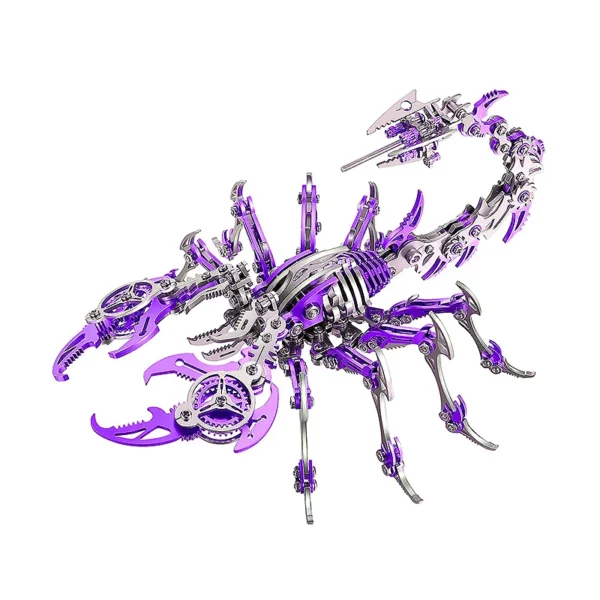 3D Scorpions Metal Puzzle Steampunk Mechanical Insect Model Kit Floatingcity Steel Warcraft Assemble Jhandmade Toy For Adults - Image 4