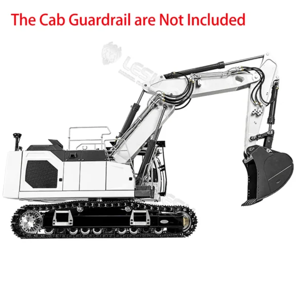 New LESU AOUE 945 3 Arm RC Hydraulic Excavator 1/14 Metal Finished Digger Radio Control Construction Vehicle Truck Cars Toys - Image 3