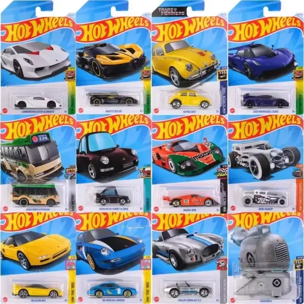 2024 MJNP batch Hundreds of mixed styles Hot Wheel 1:64 randomly distributes 1Pcs C4982 Model Toy Car Blind Box Gift Toys - Image 2