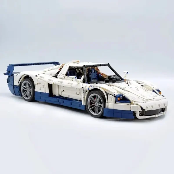 MOC MC12 White Super Sprots Car Model Building Blocks Technical Vehicle Bricks DIY Puzzle Toys Assembly Christmas Gift For Kids - Image 2