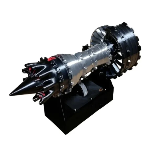 27CM TR900 Turbofan Engine Model DIY Assembly Kit High-speed Aircraft Jet Engine 3D Printing Experimental Toy - Image 3