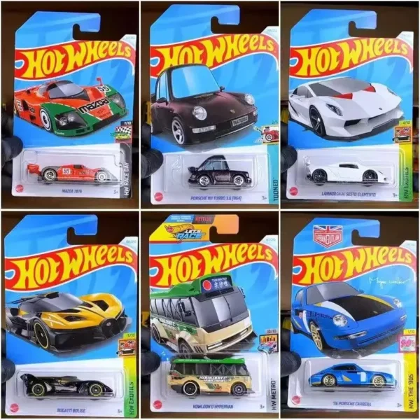 2024 MJNP batch Hundreds of mixed styles Hot Wheel 1:64 randomly distributes 1Pcs C4982 Model Toy Car Blind Box Gift Toys - Image 5