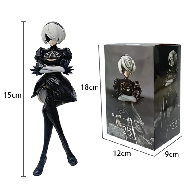 15CM NieR:Automata Yorha No. 2 PVC Anime Action Figures Model Collection Ornament Anime Cartoon Model Toy Gift - Image 6